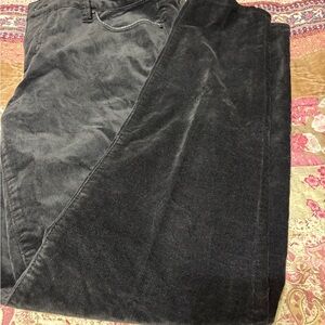 White House Black Market Black Suede Pants